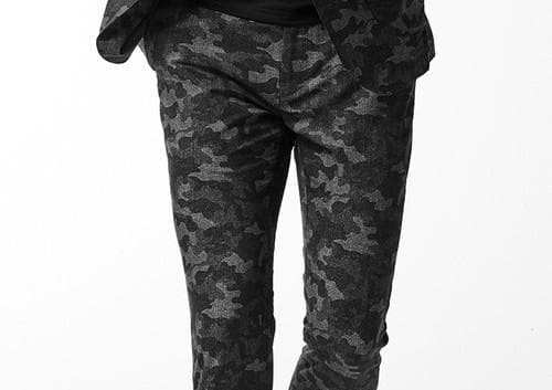 定価4万 AKM AIRLY COTTON MODERNS スラックス パンツS