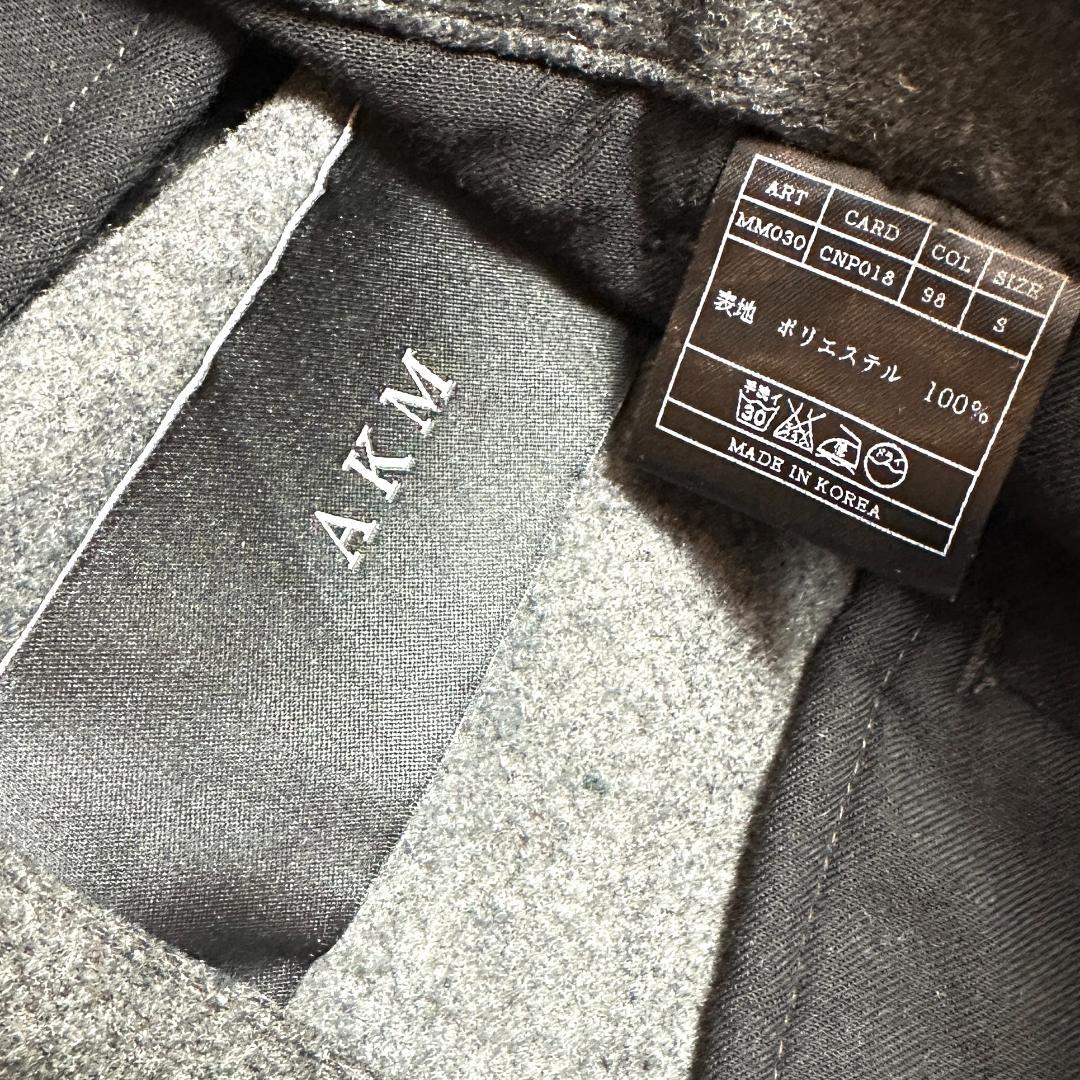 定価4万 AKM AIRLY COTTON MODERNS スラックス パンツS