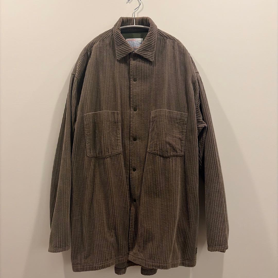 nanamica コーデュロイ カバーオール M ブラウン
