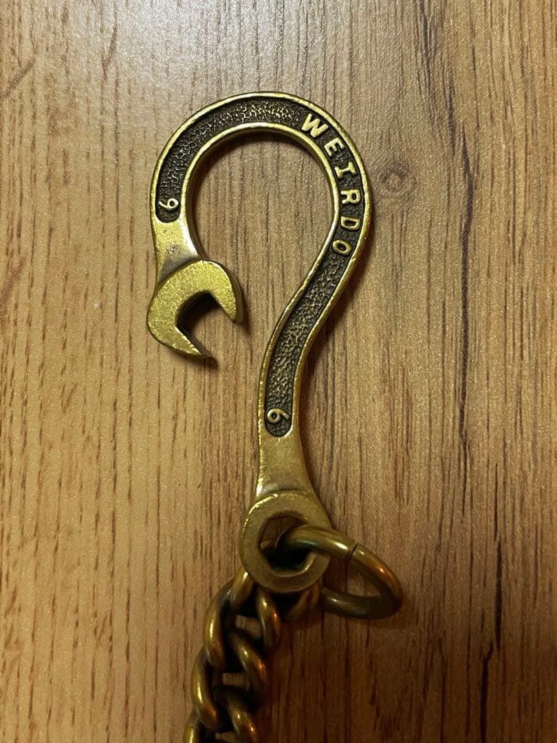 WEIRDO ウォレットチェーン ブロンズ　（初期モデル）