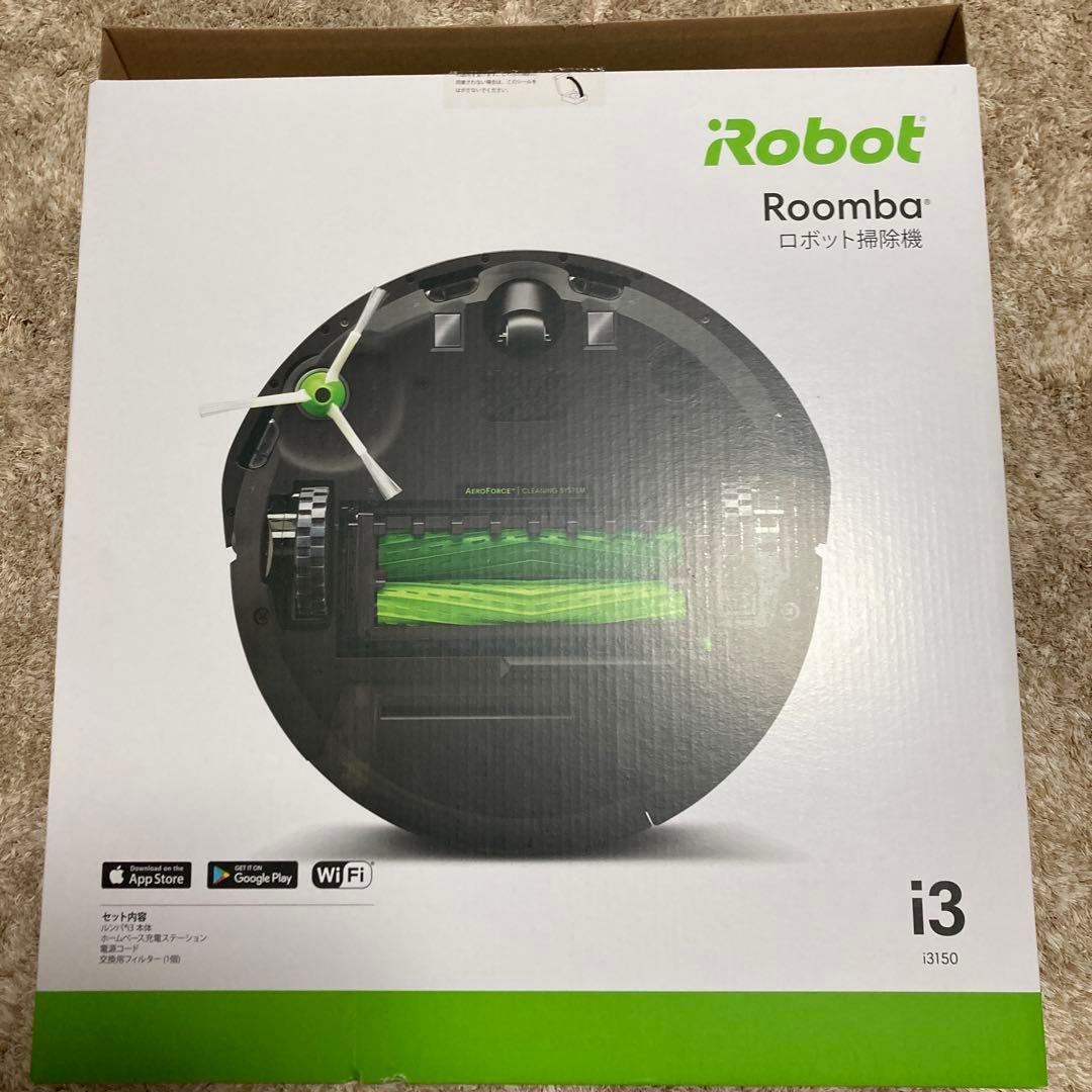 ルンバ　i3 外箱付き　ロボット　掃除機　本体