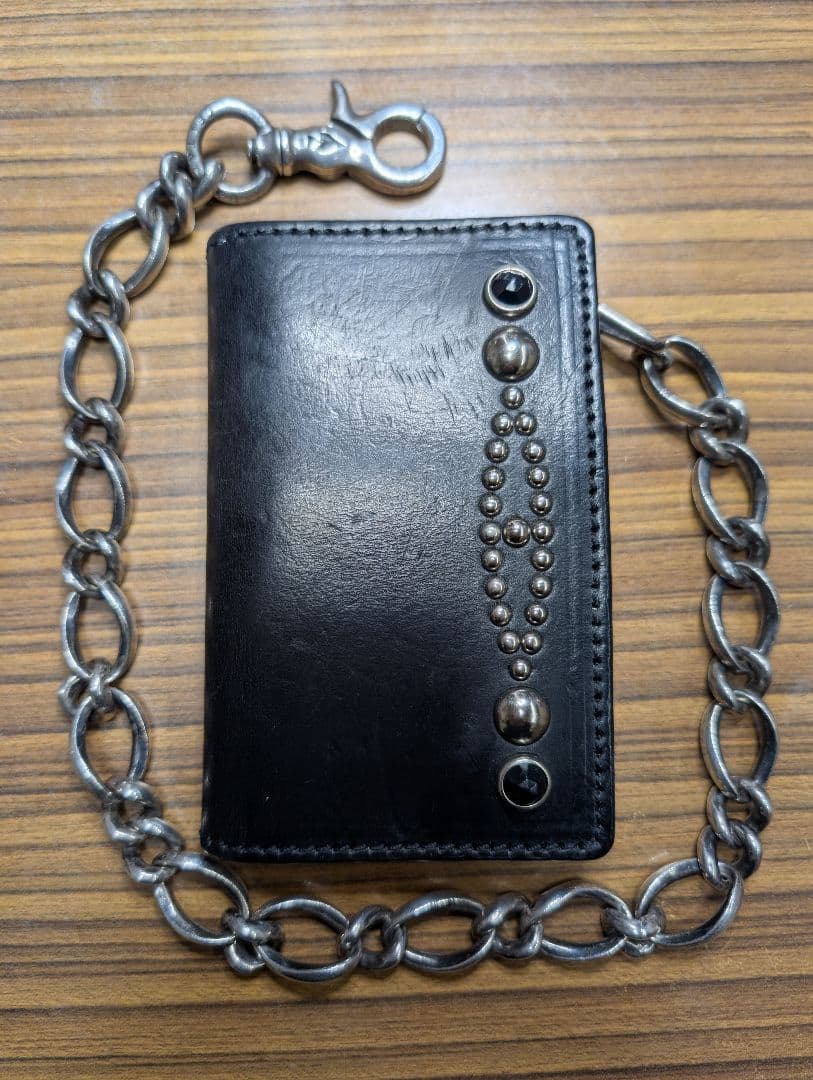 【セット販売】 ケルト&コブラウォレットチェーン、ウルフズヘッド財布