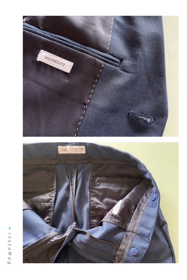 WONWON◆ZARAザラ◆スーツ4点セット◆164㎝◆定価18.460円