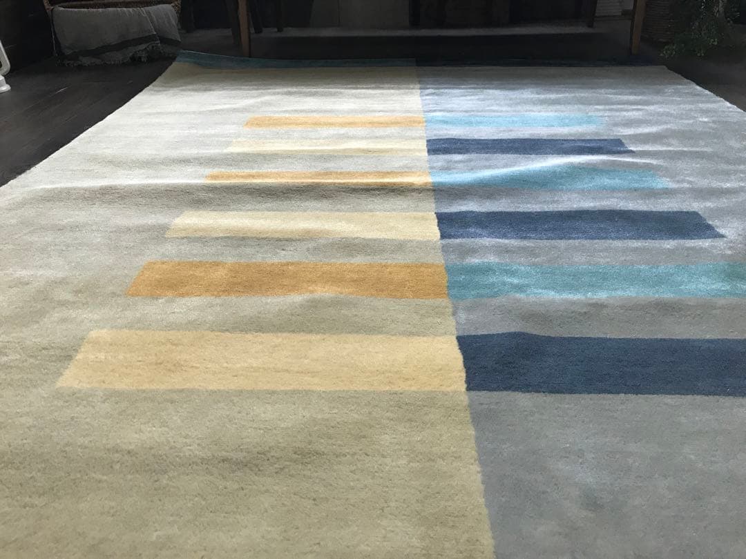 Kw M  142.5x203.5cm 絨毯 ラグ ラグマット