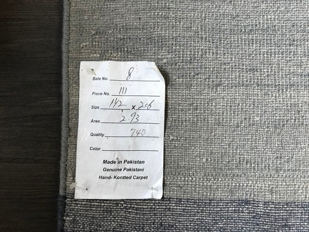 Kw M  142.5x203.5cm 絨毯 ラグ ラグマット