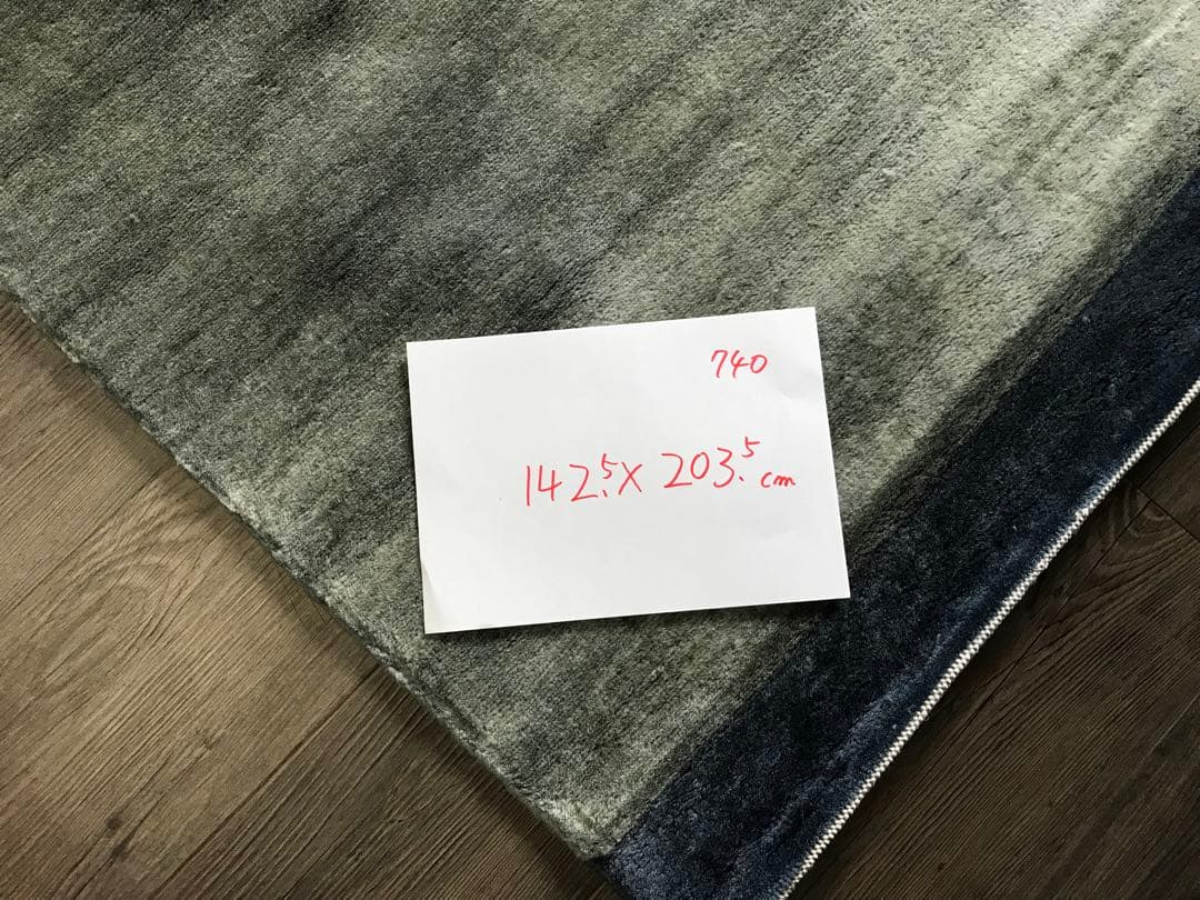 Kw M  142.5x203.5cm 絨毯 ラグ ラグマット