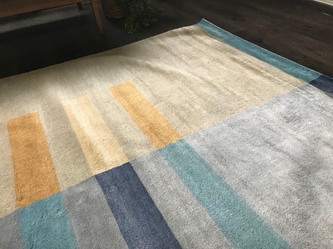 Kw M  142.5x203.5cm 絨毯 ラグ ラグマット