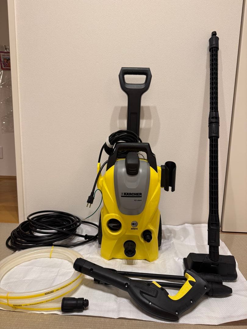 KARCHER K3 Silent 高圧洗浄機 &デッキクリーナー