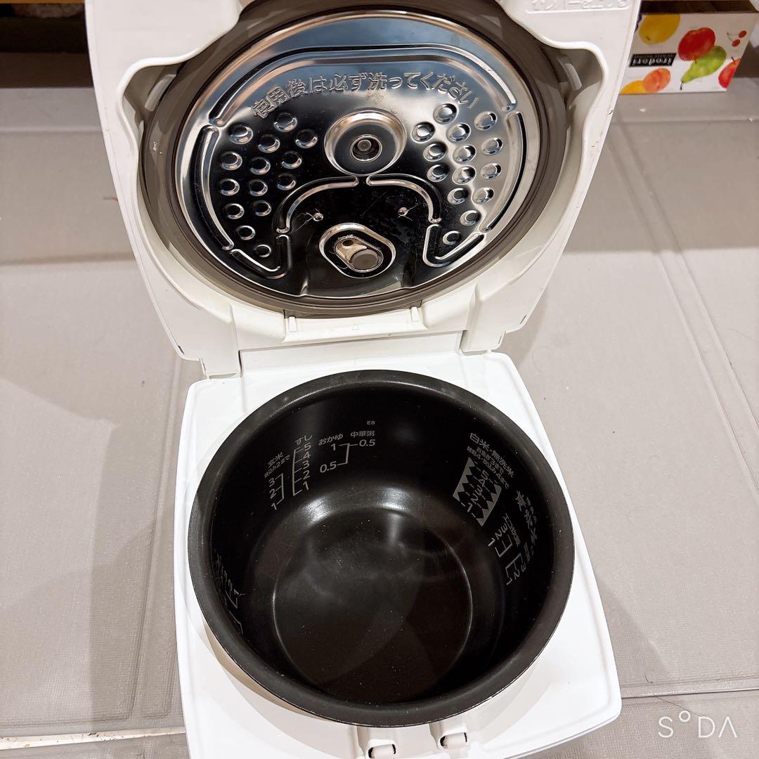 炊飯器 MITSUBISHI 三菱 炭炊釜 5合