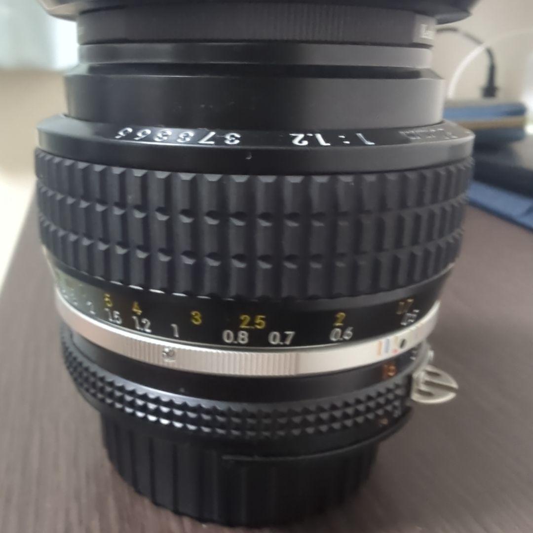 レンズ(単焦点) nikkor f1.2 50mm