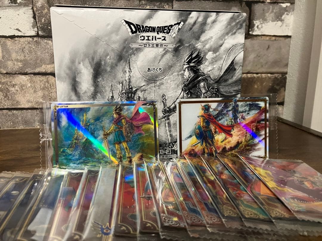 ドラクエ　ウエハース　1箱　box　まとめ売り　カード21枚付き