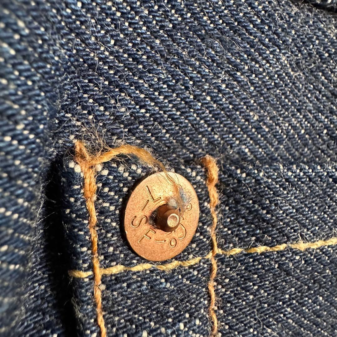 〈 Levi’s 〉501 USA製 White Oak セルビッチデニム