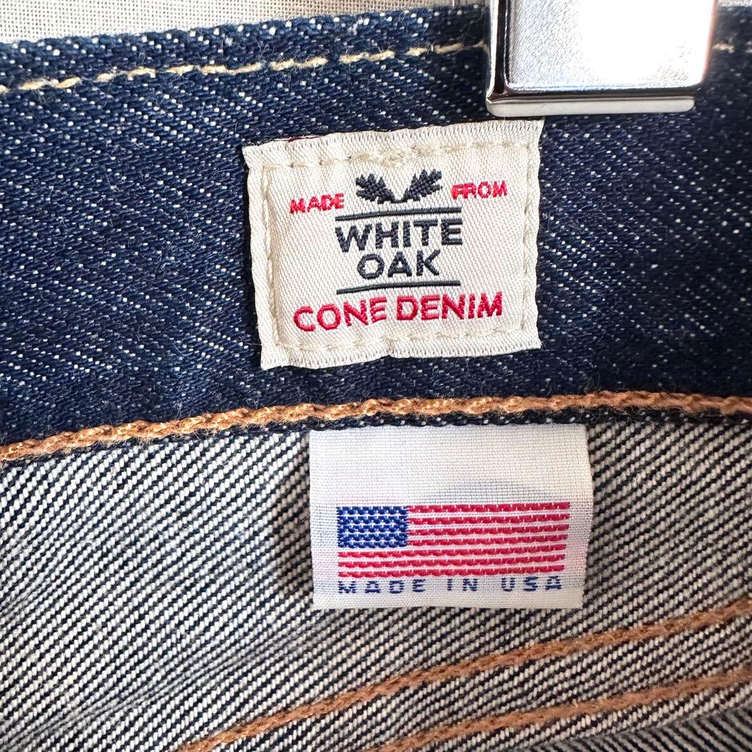 〈 Levi’s 〉501 USA製 White Oak セルビッチデニム