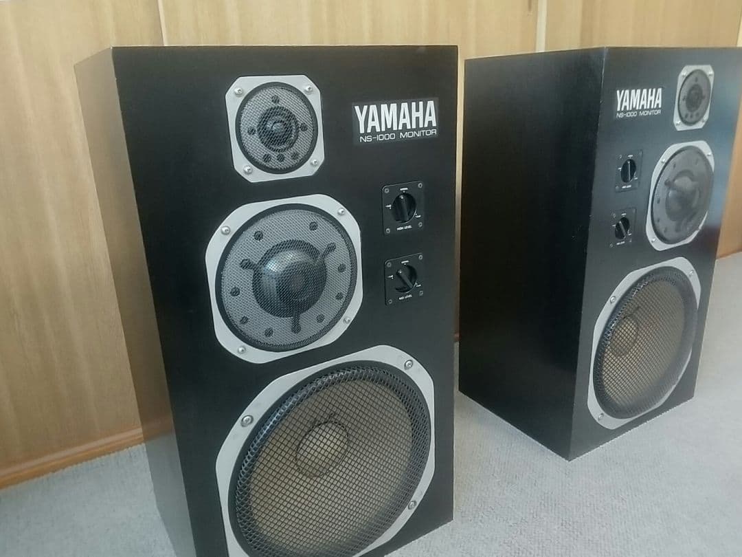 ②左(L)YAMAHA NS-1000 MONITOR スピーカー
