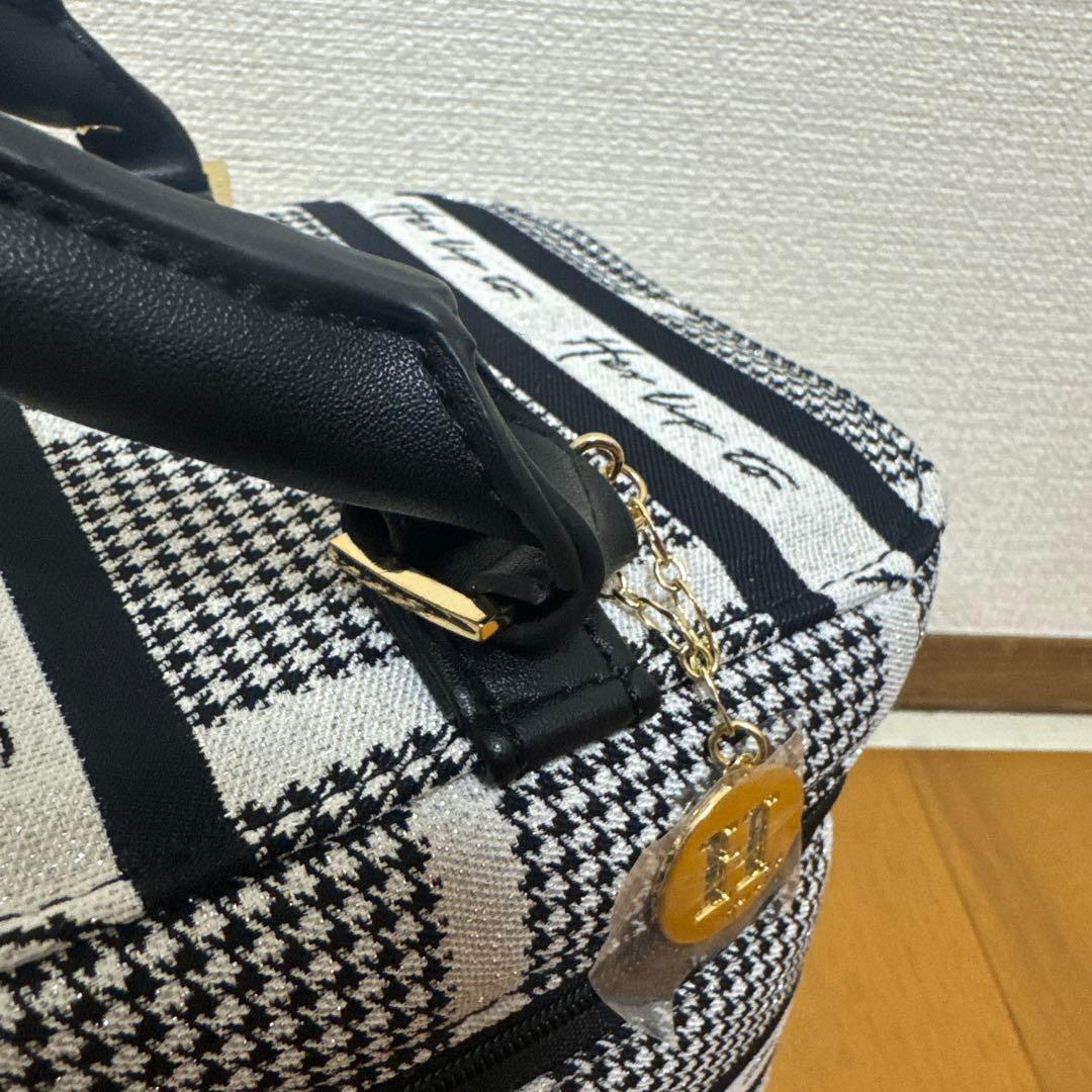 Herlipto Jacquard Vanity Bag HLT バニティバッグ