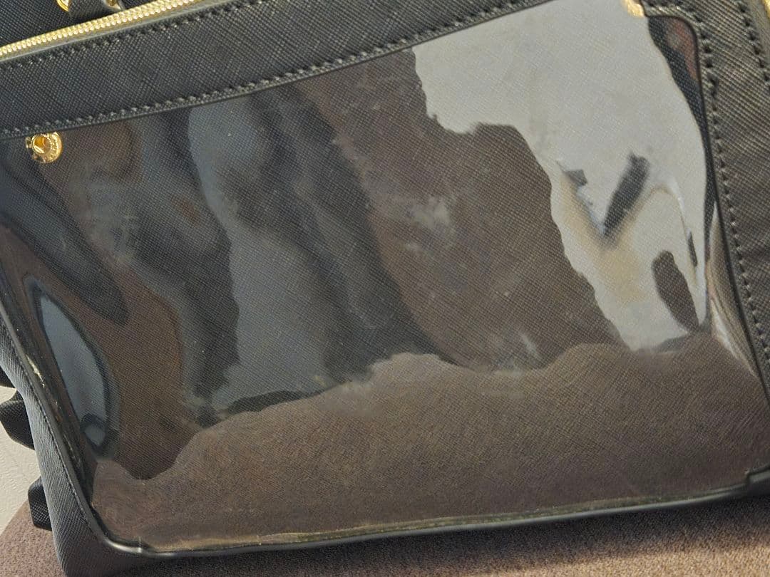 &chouette アンドシュエット 推し事バッグ トートバッグ ブラック