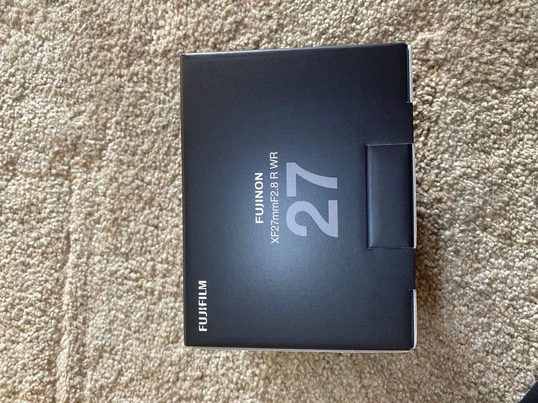 FUJIFILM XF27MMF2.8 R WR kenkoレンズフィルター付