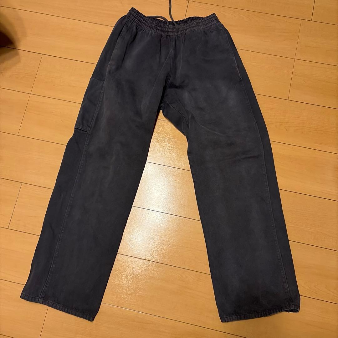 パンツ Yeezy Gap Sateen Cargo Pant Poetic Black