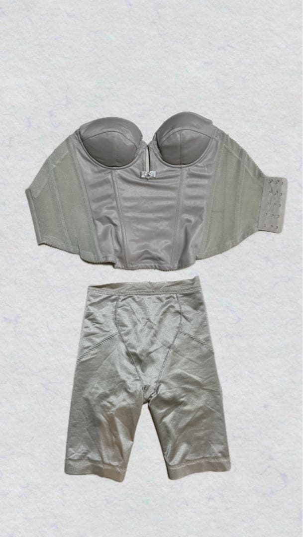 bridalbloom ブライダルインナー モカグレー D65 上下セット