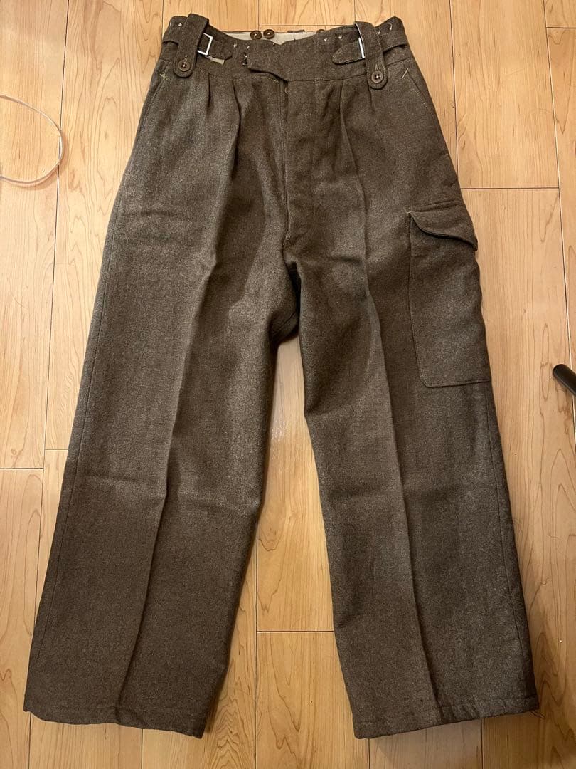 50s イギリス軍 バトルドレストラウザーズ パンツ ミリタリー グルカ