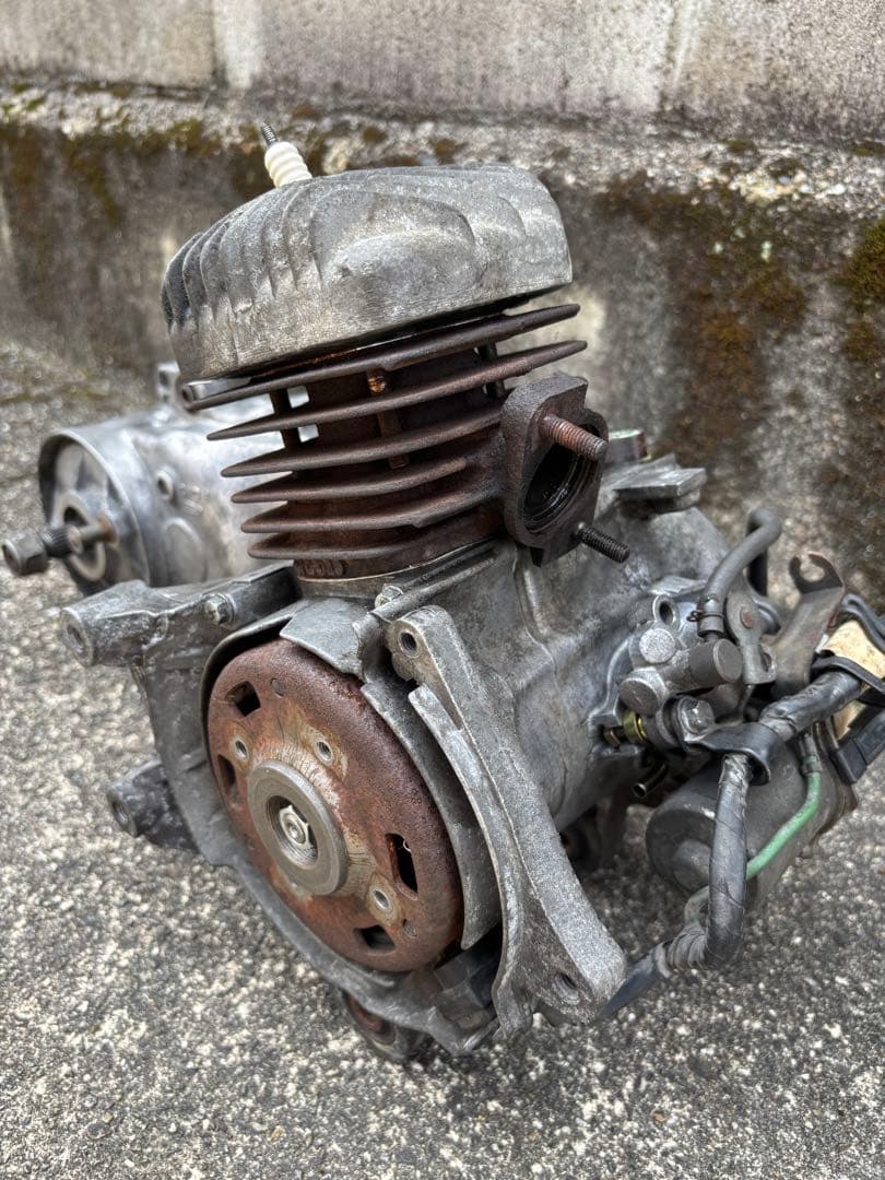 スーパーディオ　AF27・AF28 クランクベアリング交換済エンジン。