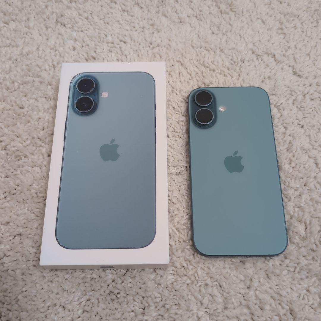【Simフリー】Phone16 128GB ティール 本体 - Apple