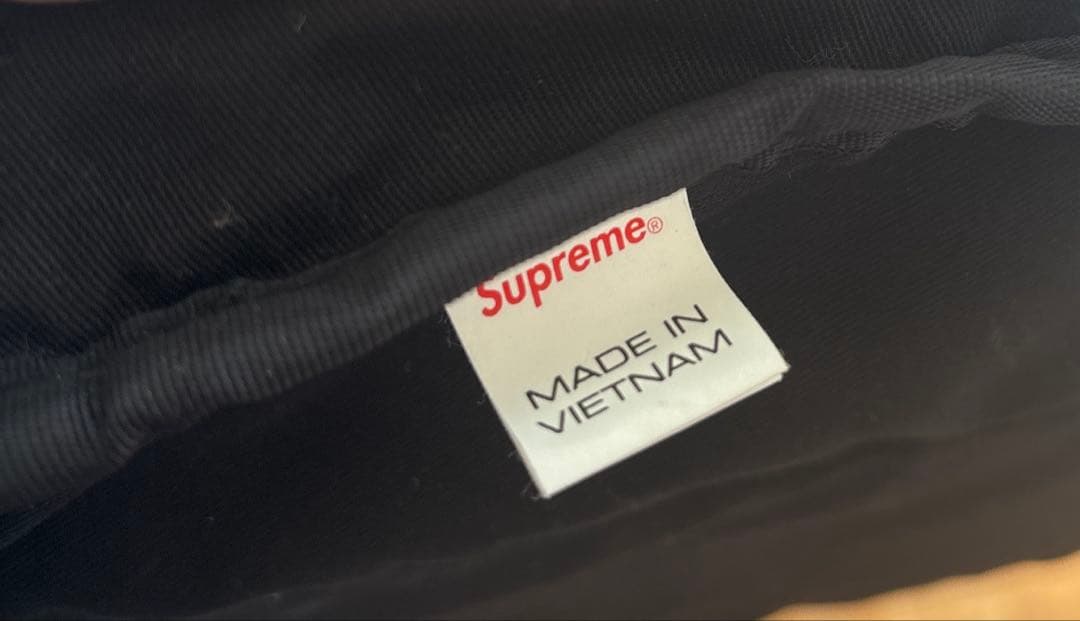 美品　supreme backpack canvas バックパック　シュプリーム