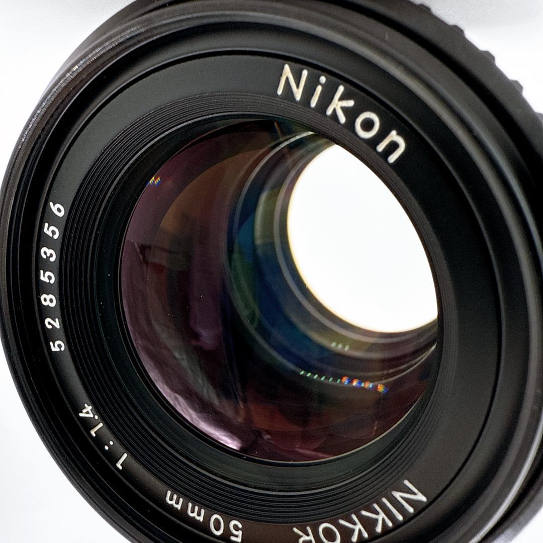 Nikon Ai-S NIKKOR 50mm F1.4 人気単焦点レンズ 美品