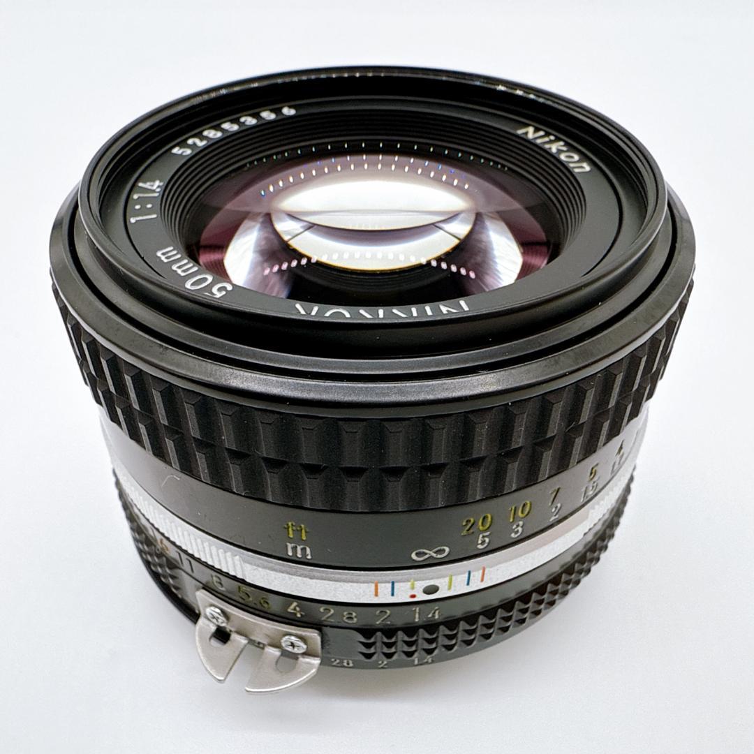 Nikon Ai-S NIKKOR 50mm F1.4 人気単焦点レンズ 美品