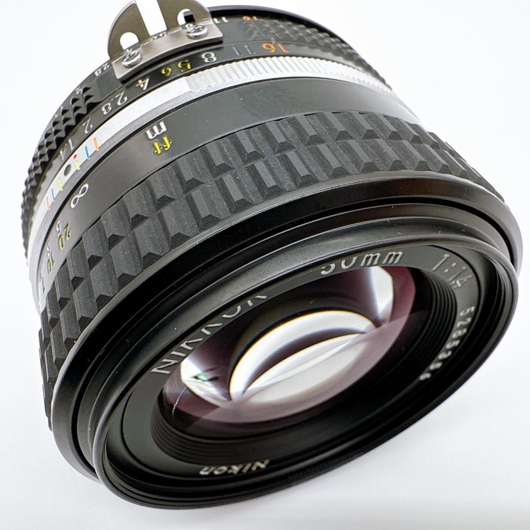 Nikon Ai-S NIKKOR 50mm F1.4 人気単焦点レンズ 美品