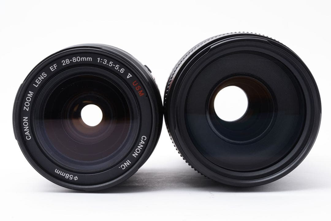 保証付き/フルサイズ/Canon EOS80D標準&望遠ダブルレンズセット