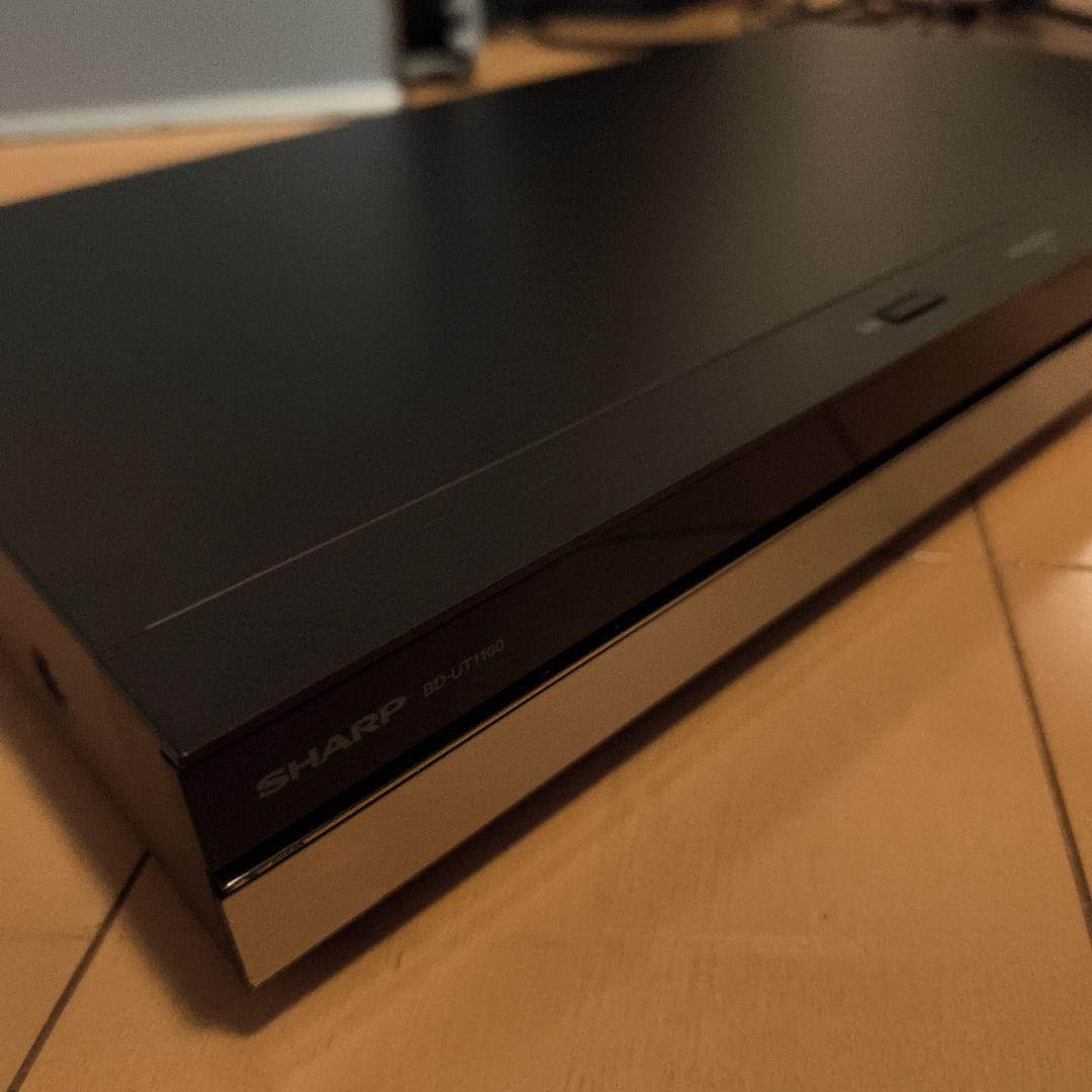 【中古】SHARP AQUOS ブルーレイレコーダ　BD-UT1100　1TB
