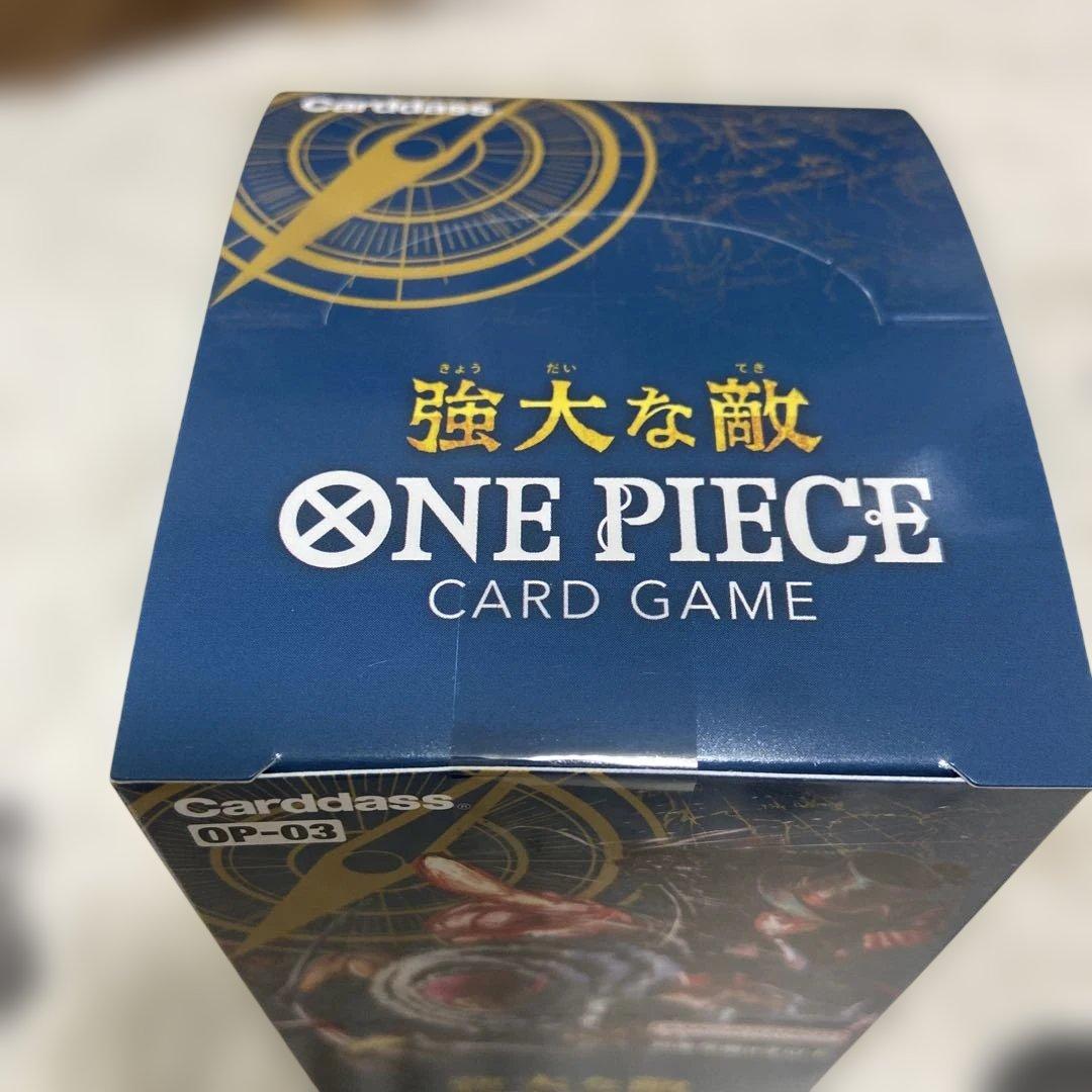 ONE PIECE カードゲーム Carddass OP-03 テープ付き未開封