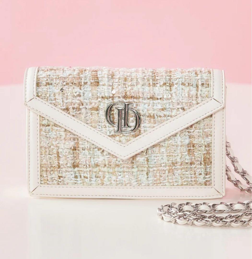 Darich ファンシーツイードウォレットバッグ