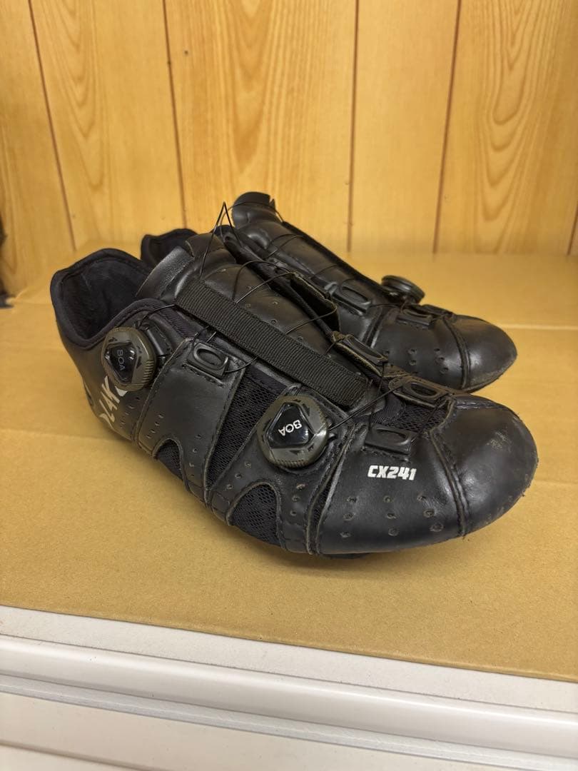 LAKE CX241 ブラック ロードビンディングシューズ　レイク