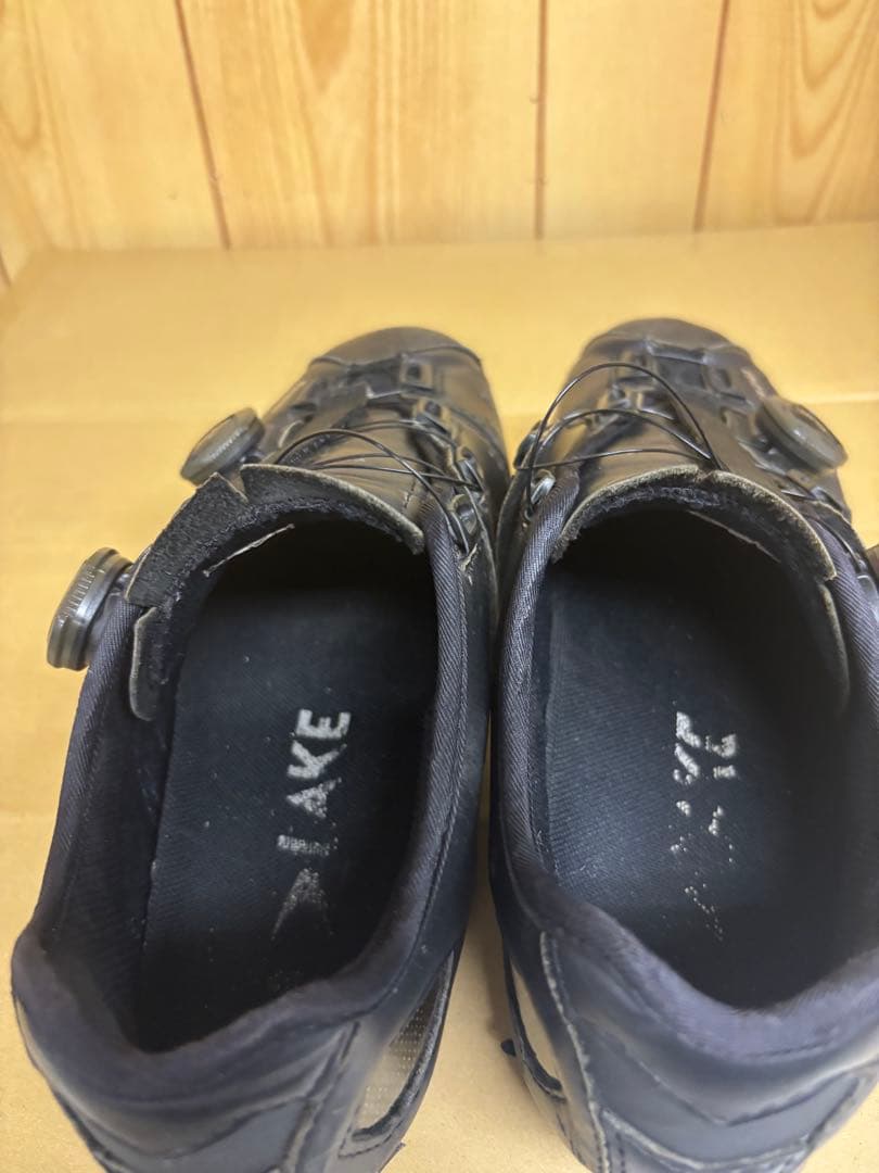 LAKE CX241 ブラック ロードビンディングシューズ　レイク