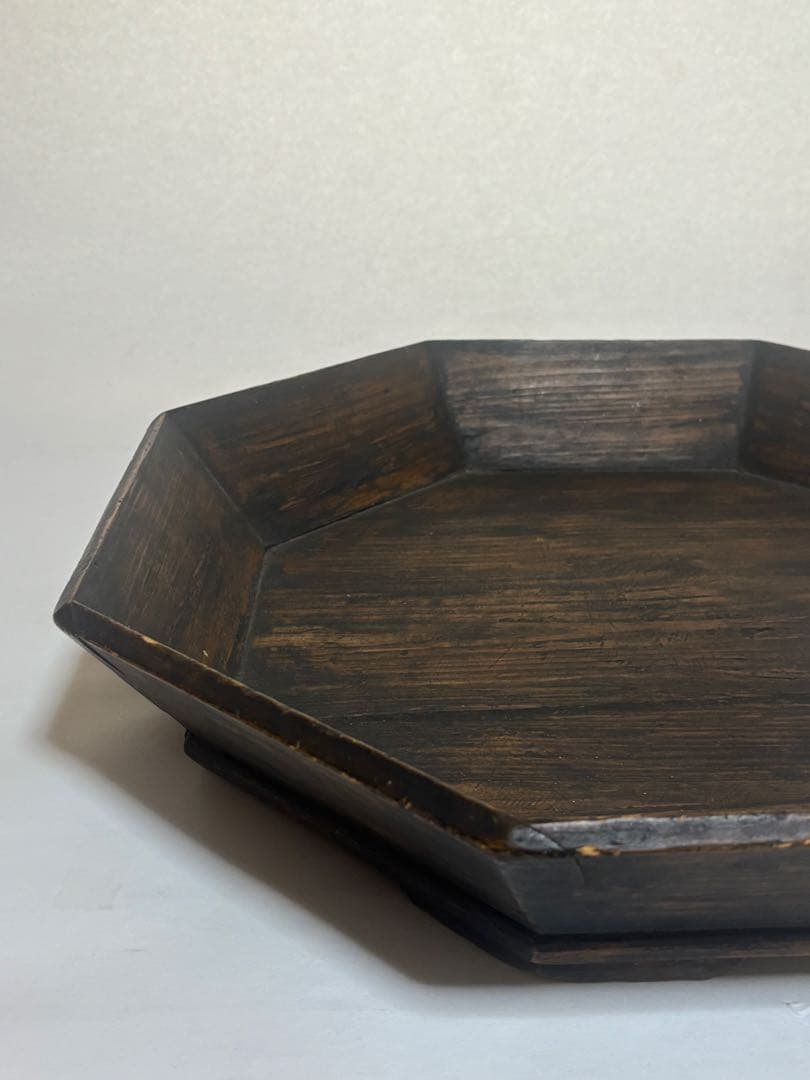 李朝八角盆　径49cm！