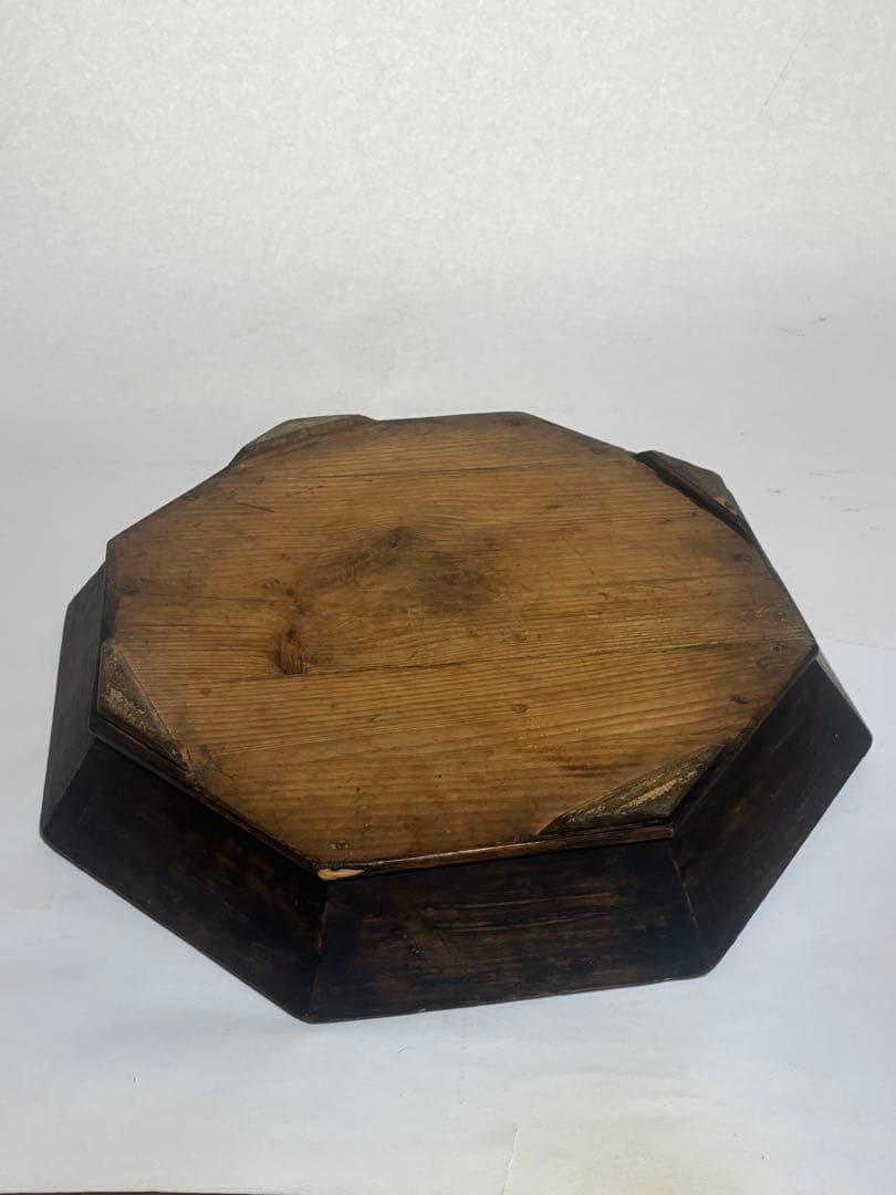 李朝八角盆　径49cm！