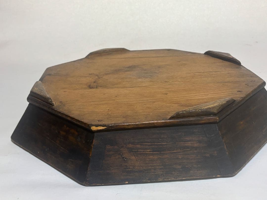 李朝八角盆　径49cm！