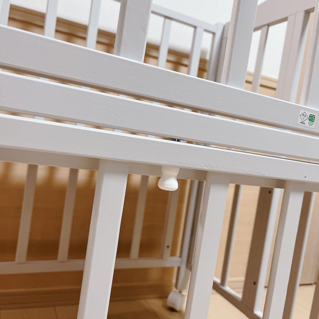 KATOJI カトージミニベビーベッド グレー