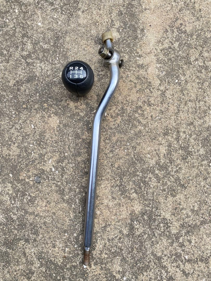 「日産サニー　A型エンジン用ミッション　ローバック５速」 脱着時　作動正常