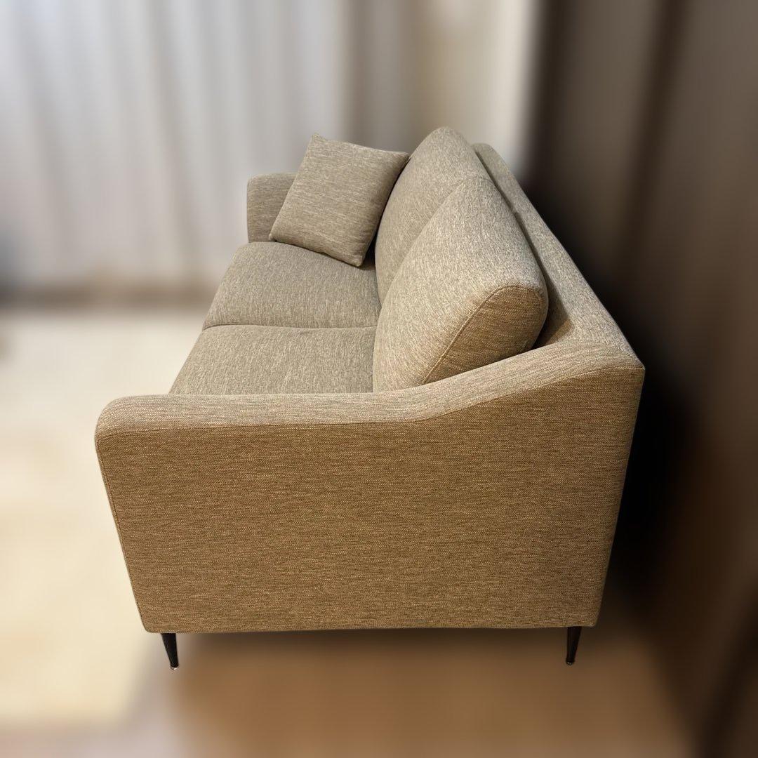 【梱包発送たのメル便】ニトリ ワイドソファ　【1/19発送】