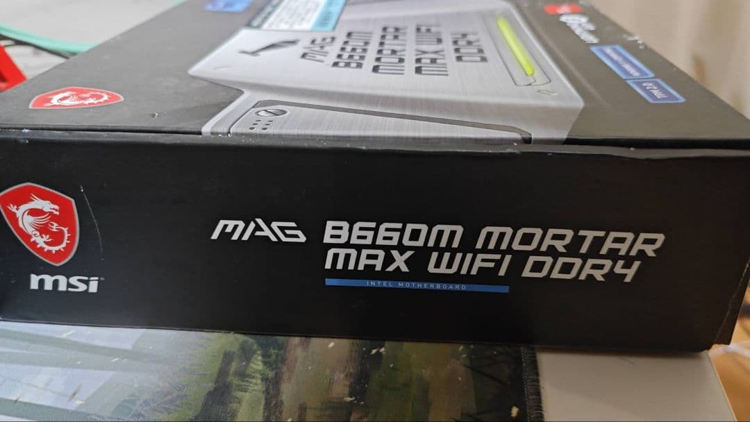 I5-12400F+マザーボードB660M+DDR4 8GX2