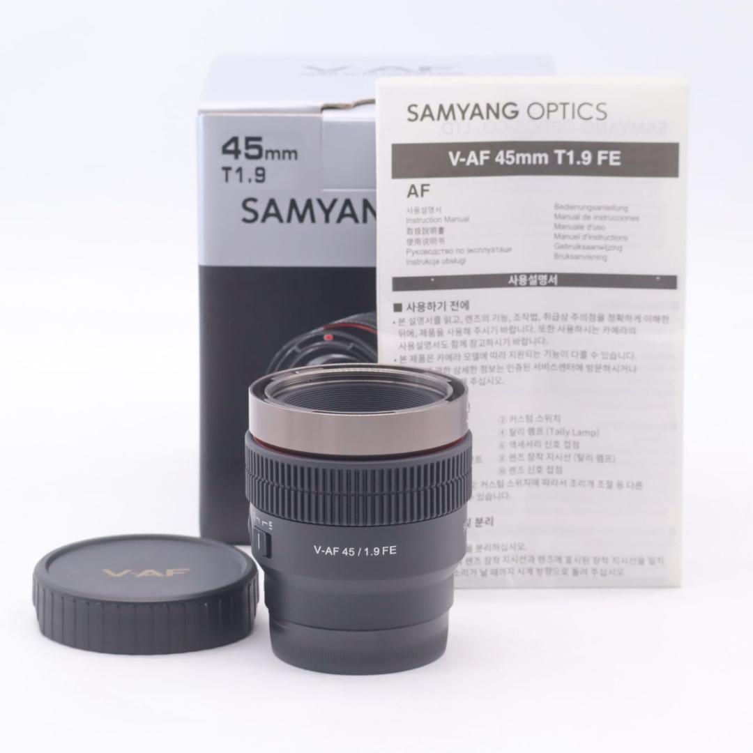 SAMYANG V-AF 45 T1.9 FE ソニーα Eマウント #3472
