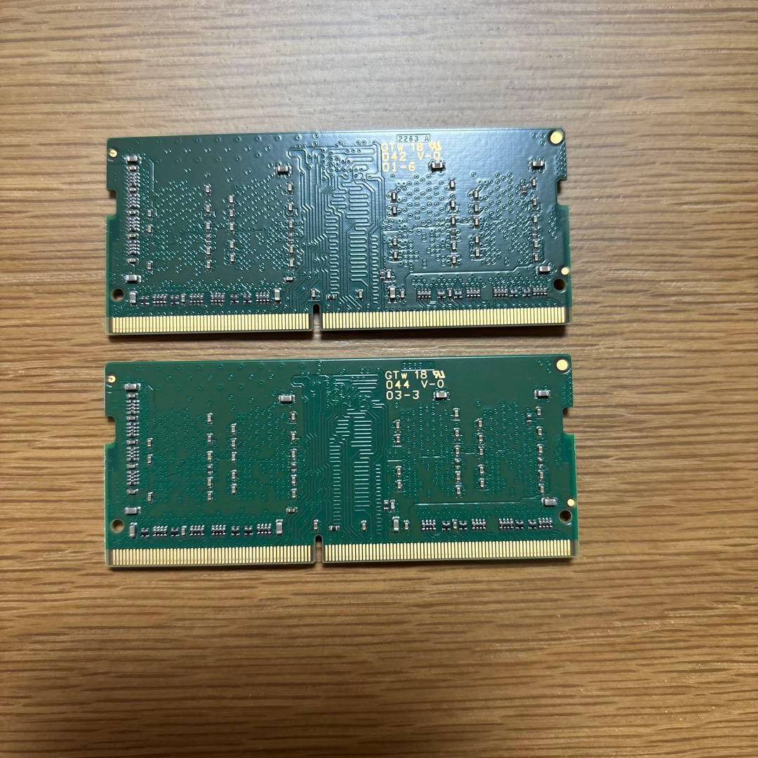 DDR4 メモリ 16GB 8GB2枚セット