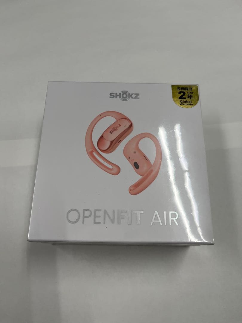 SHOKZ OPENFIT AIR ワイヤレスイヤホン ピンク