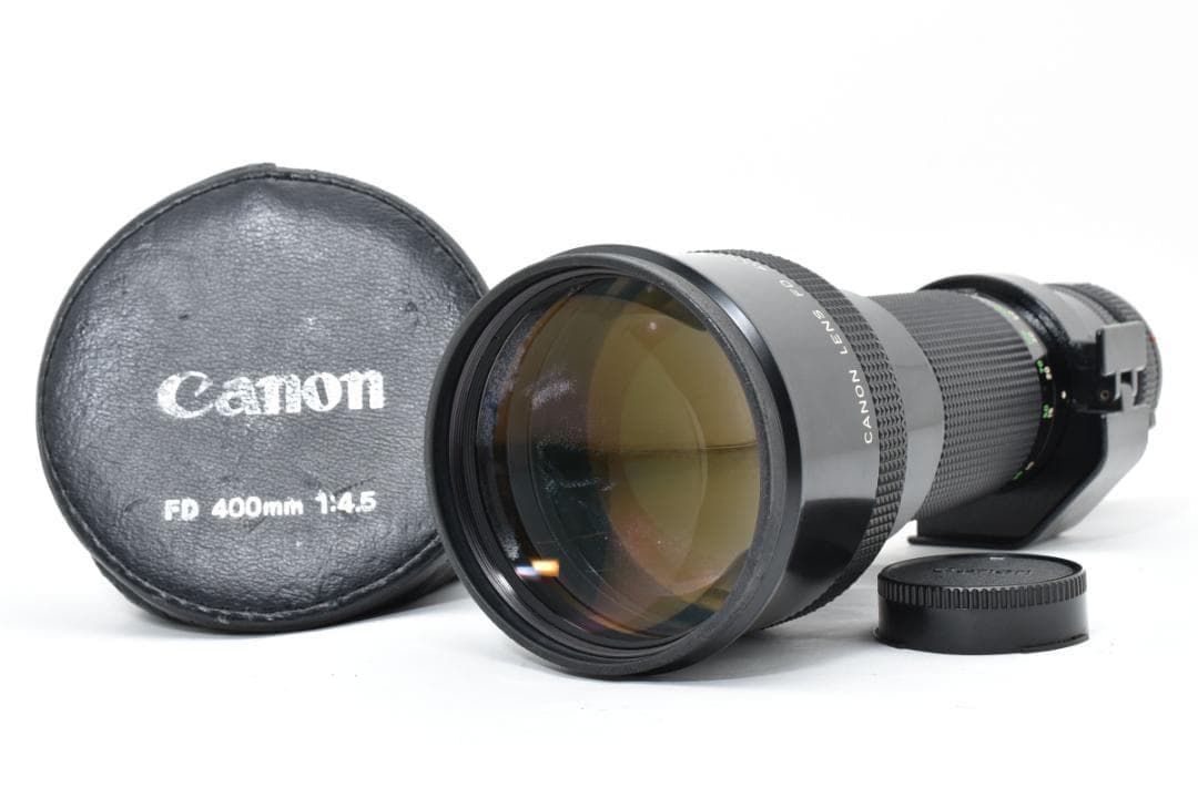 【Y2111】 Canon NEW FD 400 4.5 キャノン 単焦点レンズ