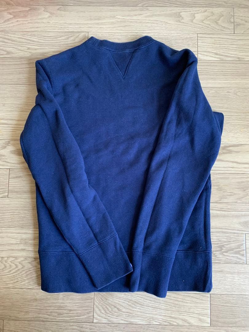 BEAMS PLUS別注『LOOPWHEELERループウィラー』ネイビー M