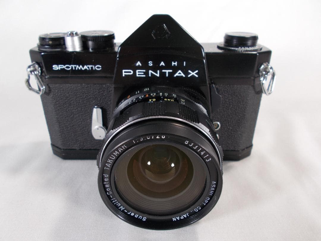 フィルムカメラ 整備済 完動品　Pentax SP　+ f/3.5　P190
