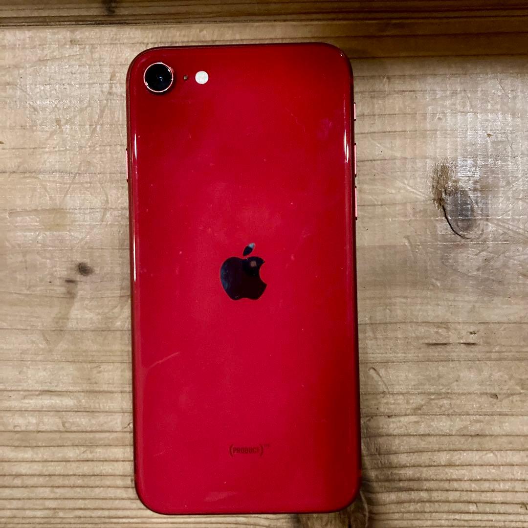 訳あり【ホームボタン不具合】iPhone SE2 (第二世代) 赤色 本体